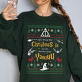 All I Want for Christmas Is Not Me Ugly Sweatshirt, Yaou Ugly Christmas Sweater, Funny Women Xmas Sweatshirt,Gift for...