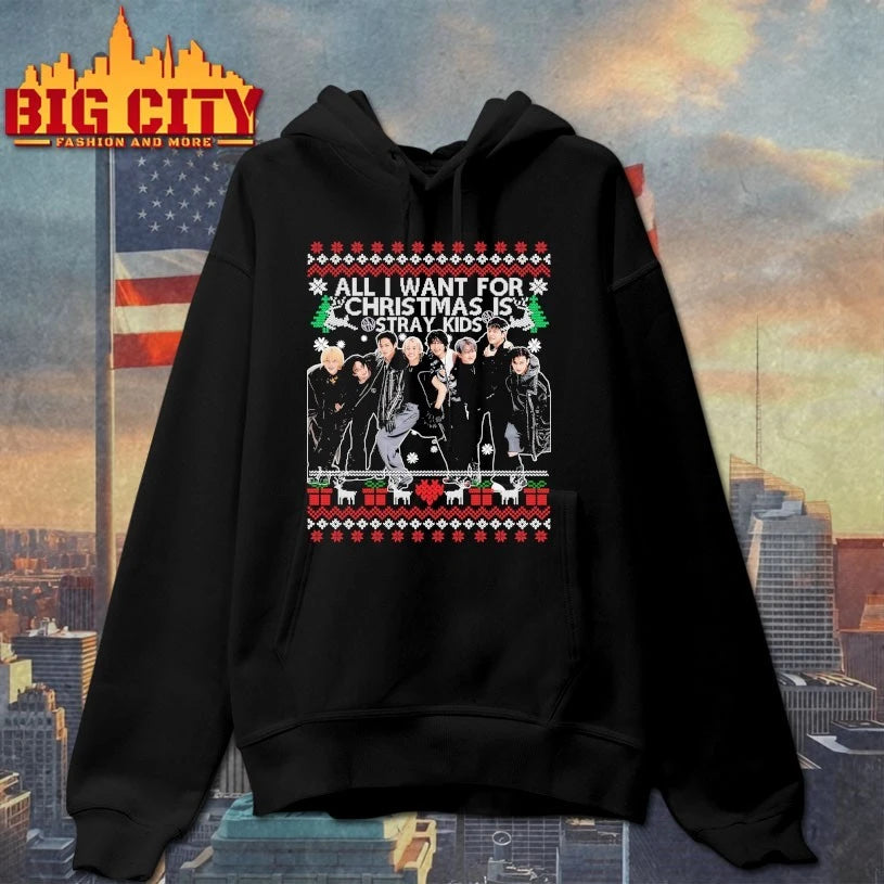 All I Want for Christmas Is Stray Kids Ugly christmas 2025 shirt