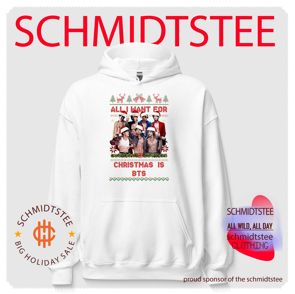 All I want for Christmas is BTS ugly shirt