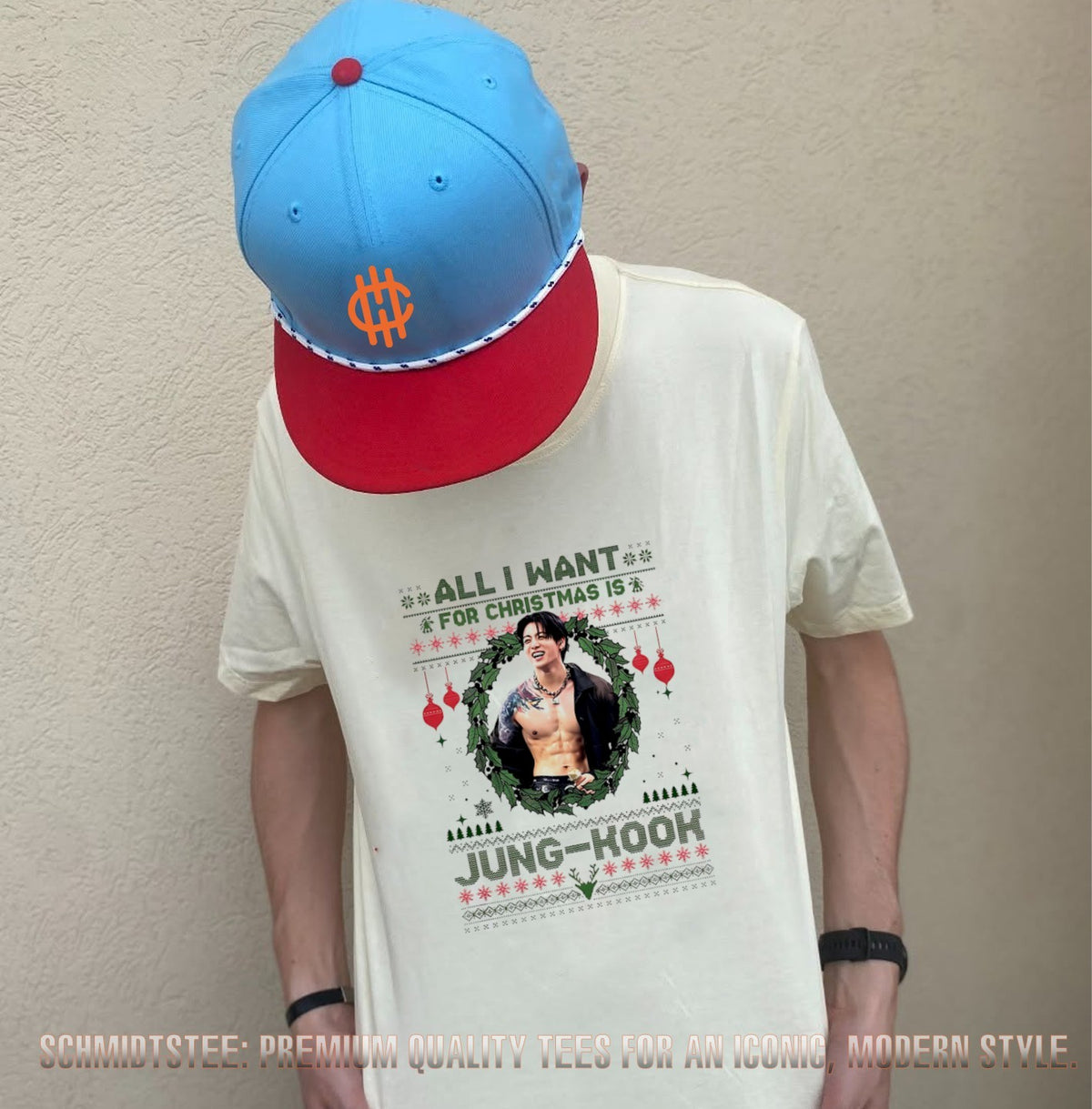 All I want for Christmas is Jung-Kook BTS ugly shirt