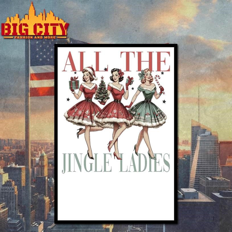 All the jingle ladies design shirt