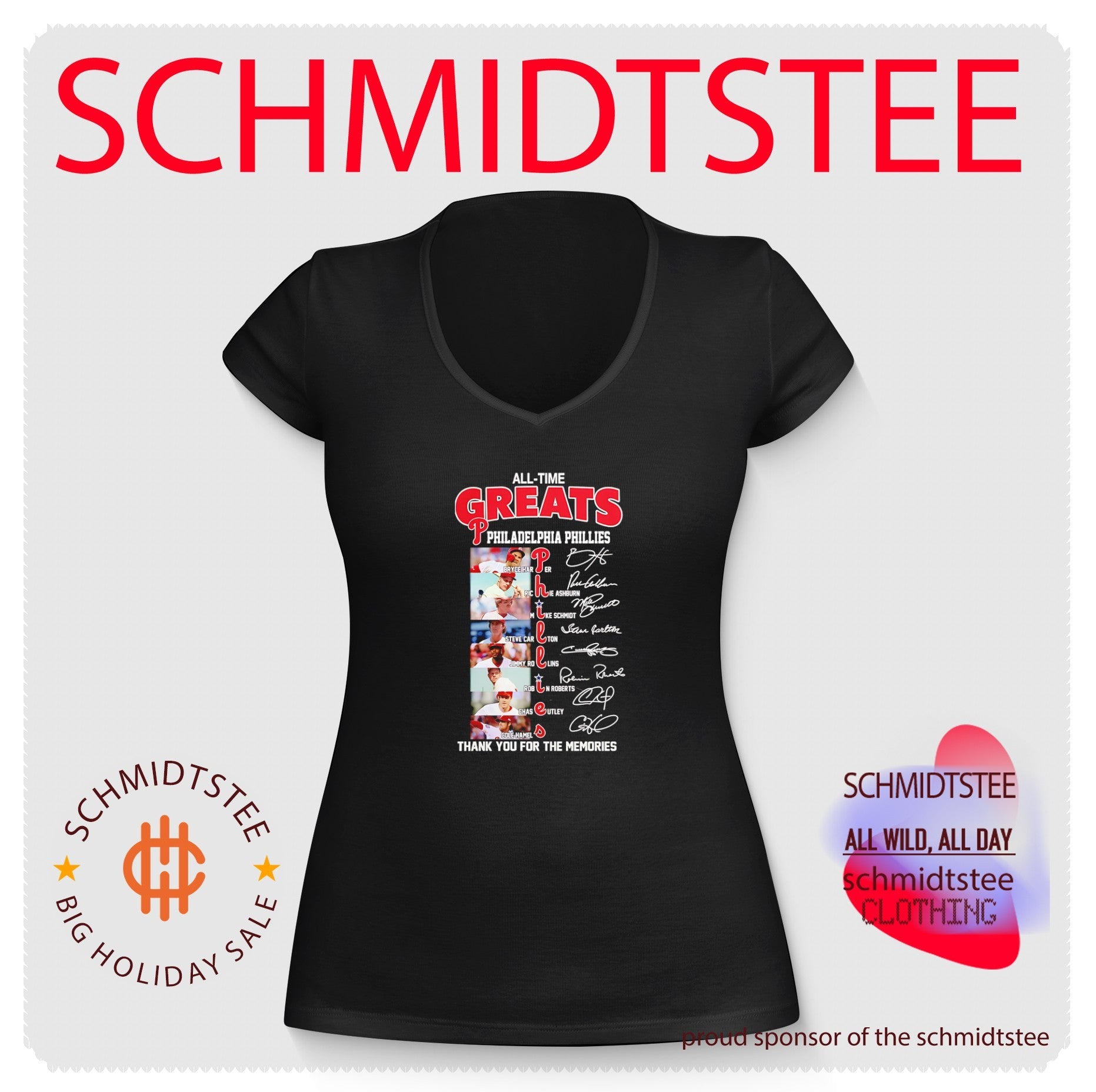 All time greats Philadelphia Phillies thank you for the memories signature shirt