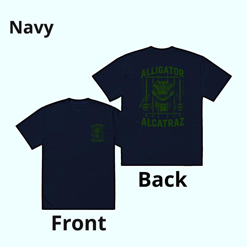 Alligator Alcatraz T-shirt For Men and Women, Funny Florida Gift, Shirt Casual Cotton Top,graphics t-shirt Hoodie, Sweatshirt