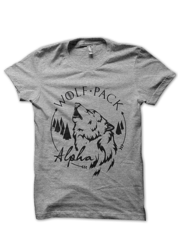Alpha Wolf T-Shirt Hoodie, Sweatshirt | PureTeeCo.com