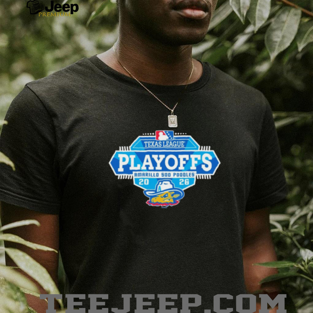 Amarillo Sod Poodles 2026 Texas League Playoff shirt