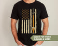 American Flag Craft Beer Tap Shirt For Men - Gift For Beer Lover - Patriotic Usa Craft Beer Shirts For Dad On Father's...