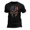 American Flag Spartan Patriotic Men's T-Shirt Casual Classic Hoodie, Sweatshirt | PureTeeCo.com