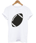 American Football Black and White Silhouette Iconic Sports T Shirt Hoodie, Sweatshirt | PureTeeCo.com