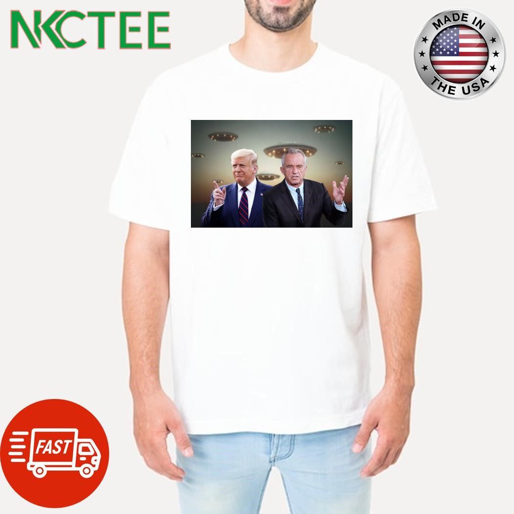 Amid a dizzying week of news, somehow Donald Trump manages to hog the spotlight Robert F Kennedy Jr UFO shirt