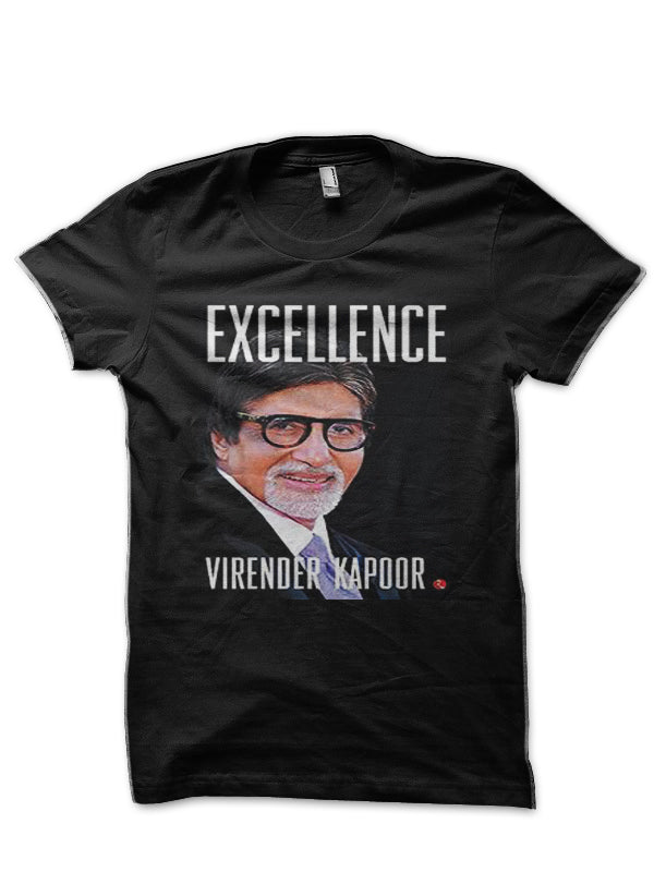 Amitabh Bachchan Black T-Shirt Style002 Hoodie, Sweatshirt | PureTeeCo.com