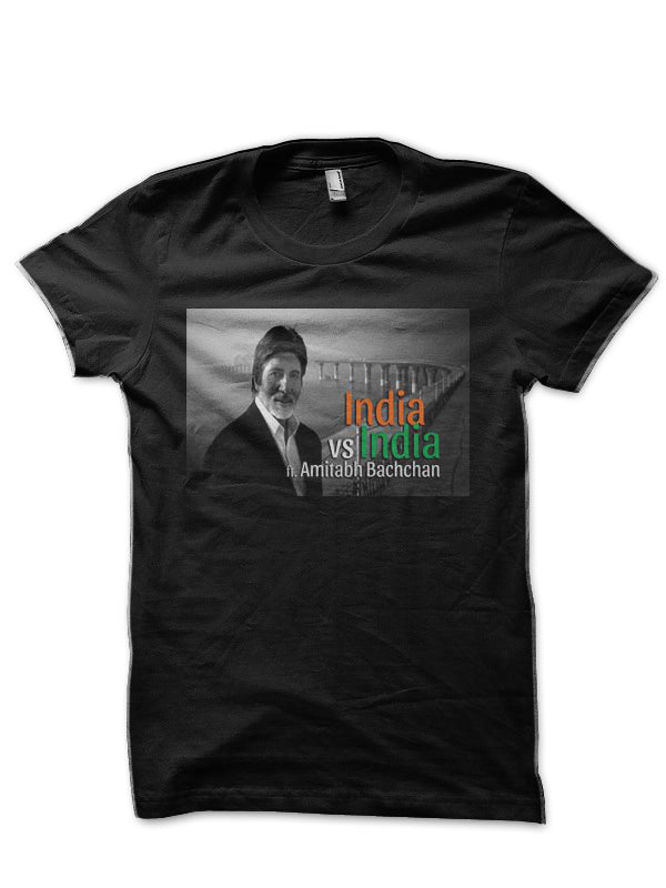Amitabh Bachchan Black T-Shirt Hoodie, Sweatshirt | PureTeeCo.com