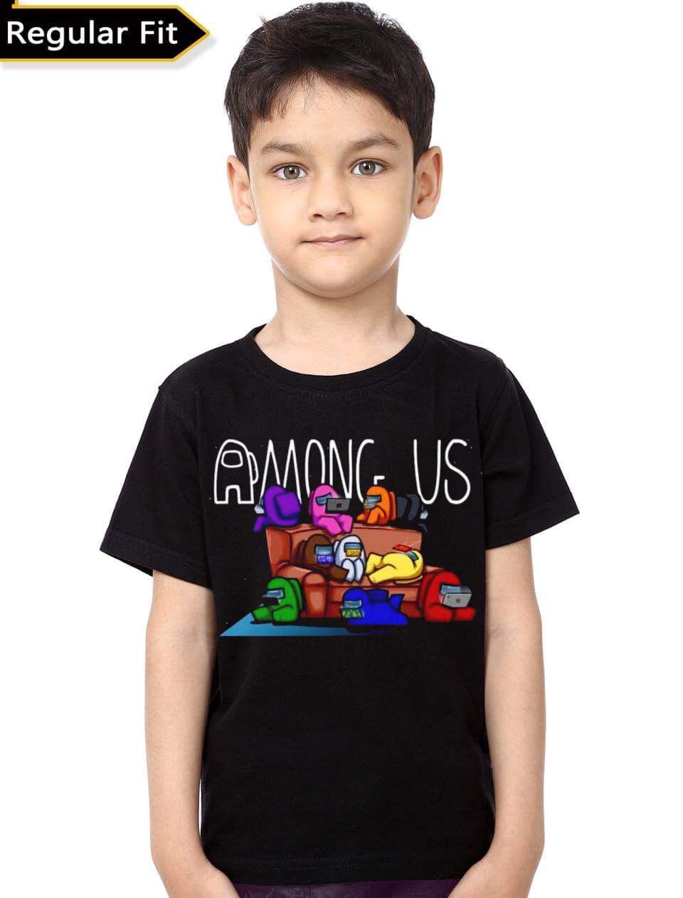 Among Us Kids T-Shirt Hoodie, Sweatshirt | PureTeeCo.com