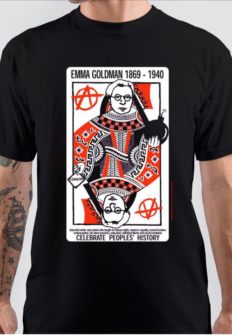 Anarchism Emma Goldman T-Shirt Hoodie, Sweatshirt | PureTeeCo.com