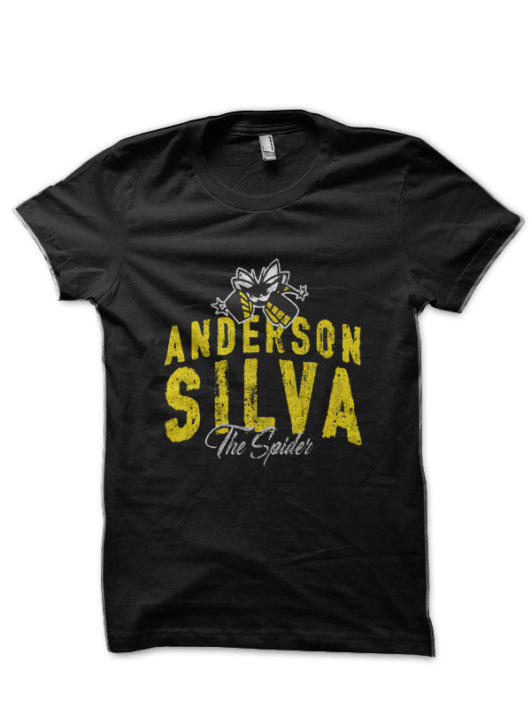 Anderson Silva Black T-Shirt Style005 Hoodie, Sweatshirt | PureTeeCo.com