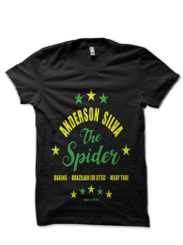 Anderson Silva Black T-Shirt Style004 Hoodie, Sweatshirt | PureTeeCo.com