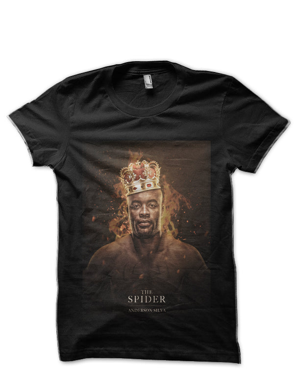 Anderson Silva Black T-Shirt Style002 Hoodie, Sweatshirt | PureTeeCo.com