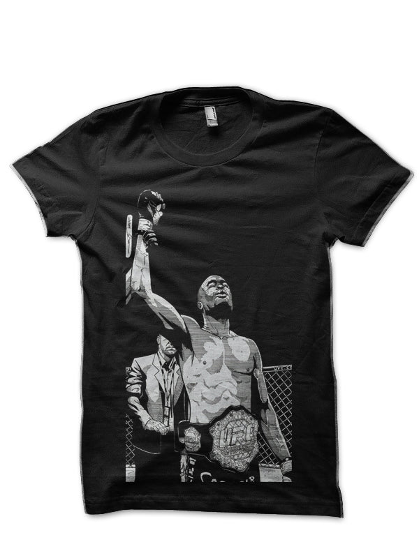 Anderson Silva Black T-Shirt Hoodie, Sweatshirt | PureTeeCo.com