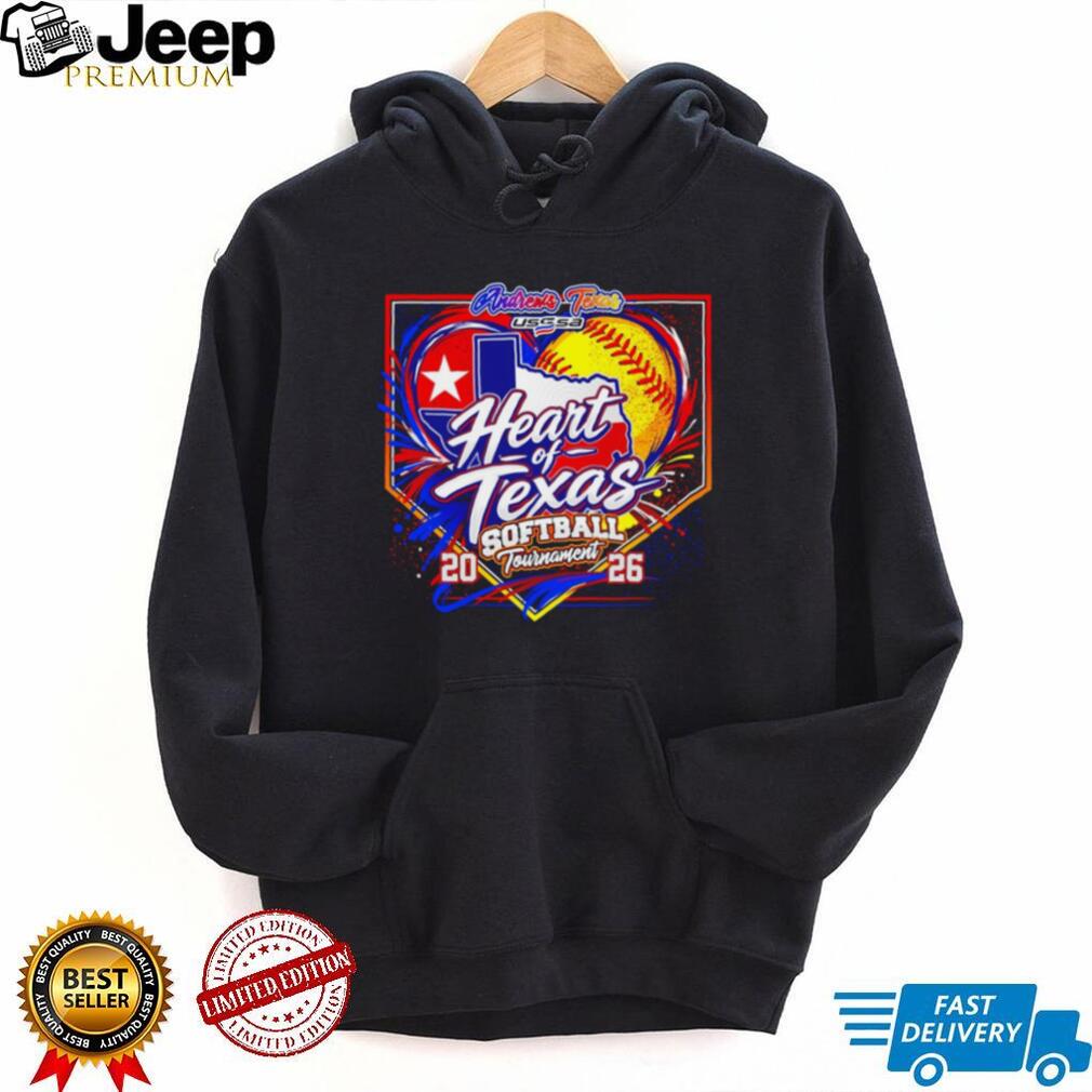 Andrews Texas USSSA Heart of Texas Softball Tournament 2026 shirt
