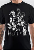 Anime Characters Black T-Shirt Hoodie, Sweatshirt | PureTeeCo.com