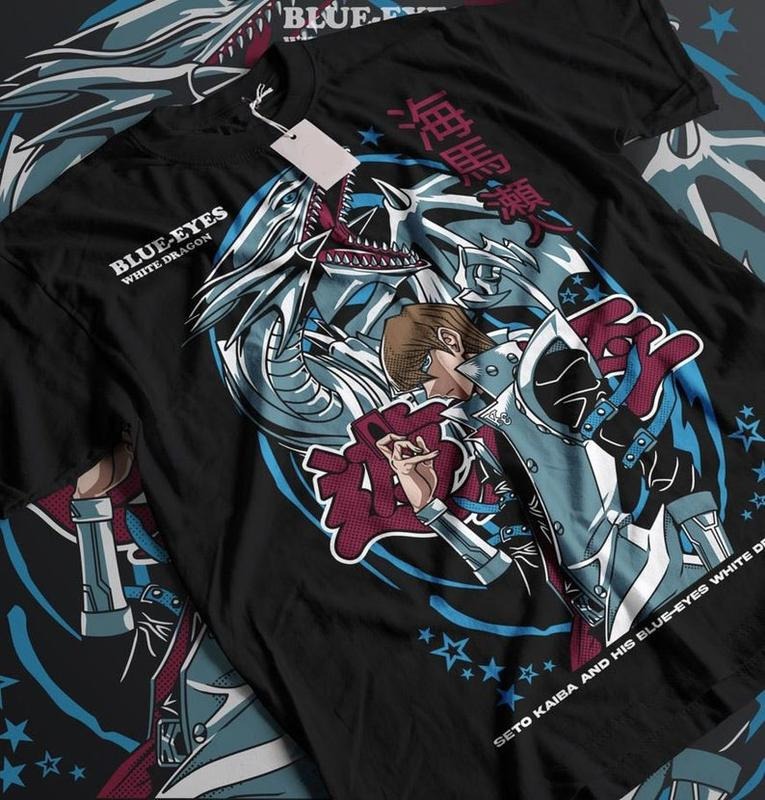 Anime Duel King T Shirt Black Unisex Hoodie, Sweatshirt | PureTeeCo.com
