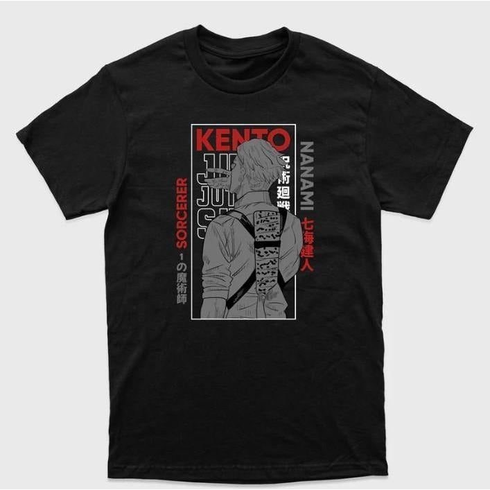 Anime Vintage Kento Nanami Jujutsu Kaisen T-shirt Sweatshirt, Hoodie, Comfort Colors | PureTeeCo.com