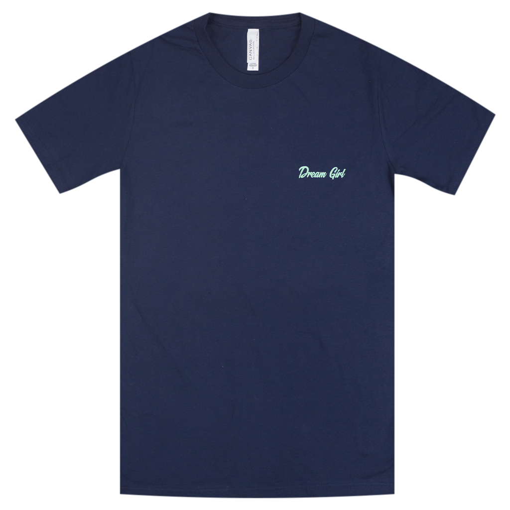 Dream Girl Navy T-Shirt Hoodie, Sweatshirt | PureTeeCo.com (Image 1)