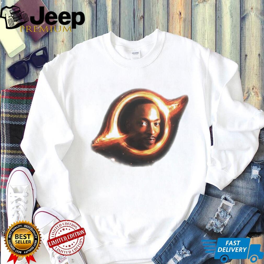 Anthony Mackie big face Mars galaxy meme shirt