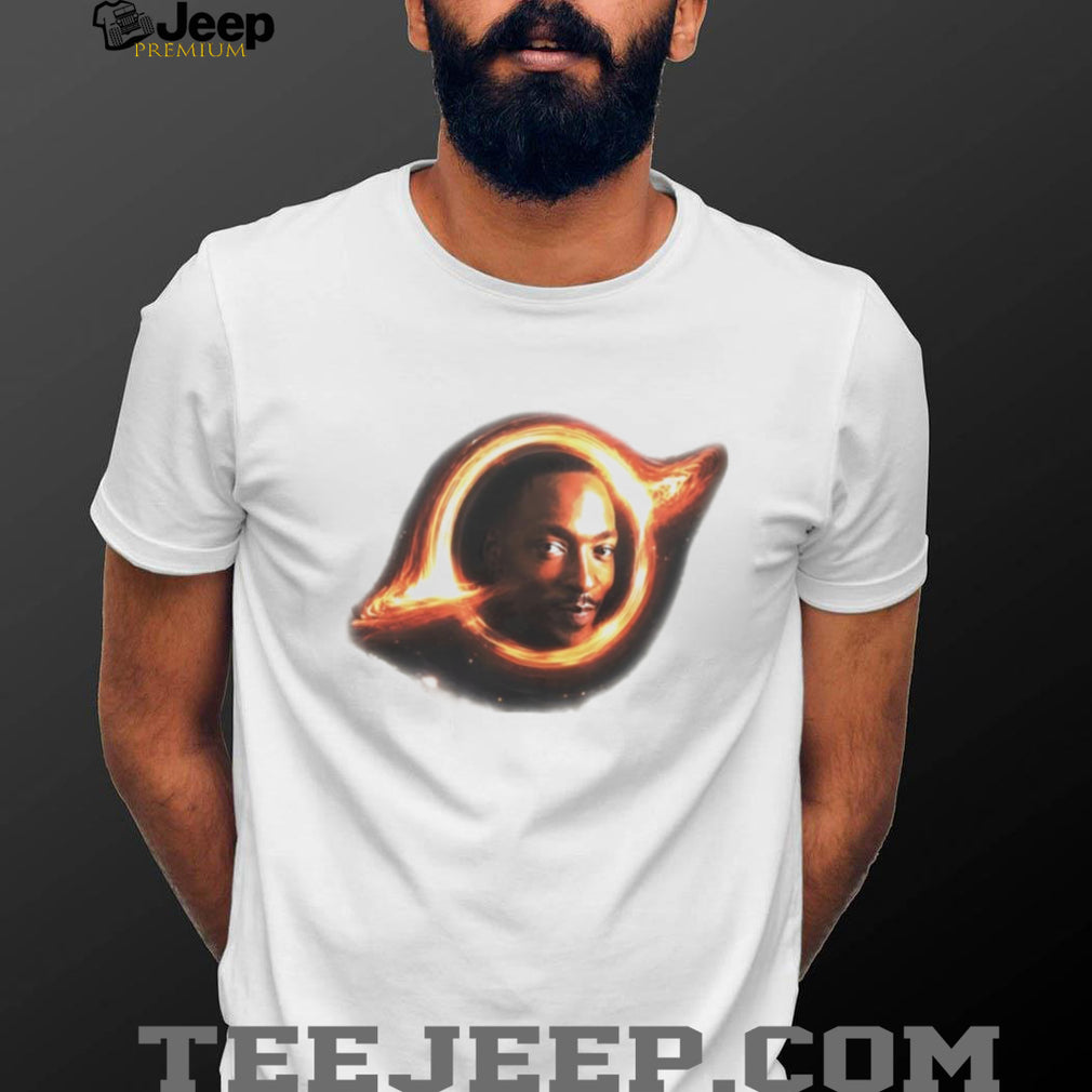Anthony Mackie big face Mars galaxy meme shirt