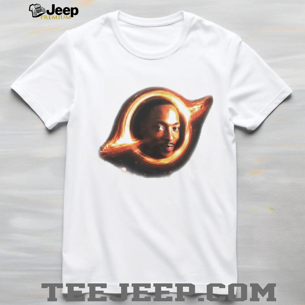 Anthony Mackie big face Mars galaxy meme shirt