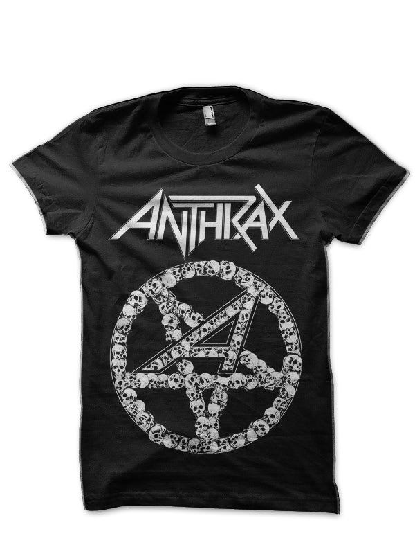 Anthrax Black T-Shirt Hoodie, Sweatshirt | PureTeeCo.com