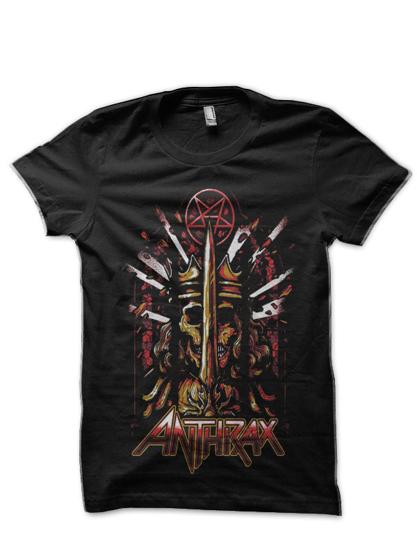 Anthrax Black T-Shirt Style003 Hoodie, Sweatshirt | PureTeeCo.com