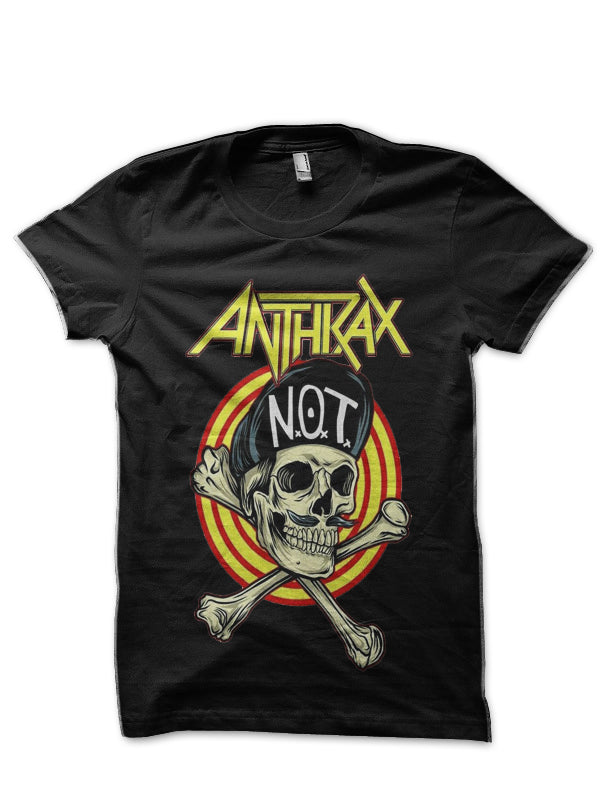 Anthrax Black T-Shirt Style002 Hoodie, Sweatshirt | PureTeeCo.com