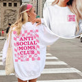 Anti Social Moms Club Sweatshirt, Antisocial Mom Sweatshirt, Mom Sweatshirt, Mama Sweashirt, New Gifts, Mothers Day Gifts...