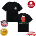 Anti Social Social Club Assc X Peanuts Happiness Is A Sad Song Two Sided Shirt
