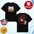 Anti Social Social Club Assc X Peanuts Sigh Two Sided Shirt