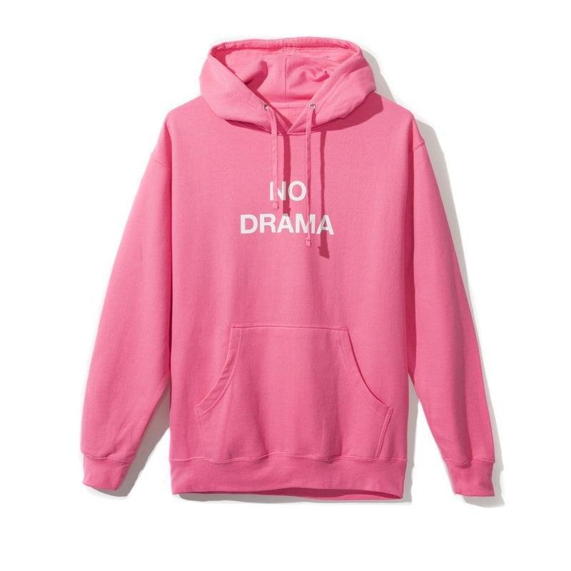 Anti Social Social Club No Drama Dramatic Hoodie Pink (ASSW385) Men Size S-XL T-Shirts, Sweatshirt | PureTeeCo.com