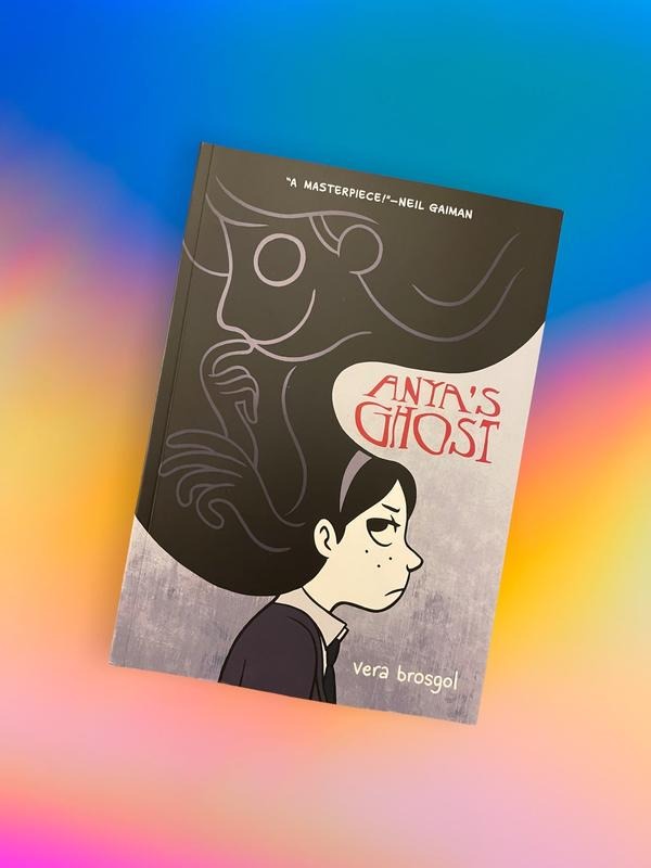 Anya's Ghost by Vera Brosgol, paperback graphic novel T-Shirts, Hoodie, Sweatshirt | PureTeeCo.com