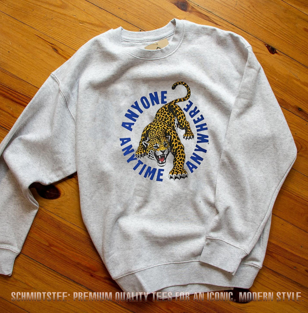 Anyone anywhere anytime tiger shirt