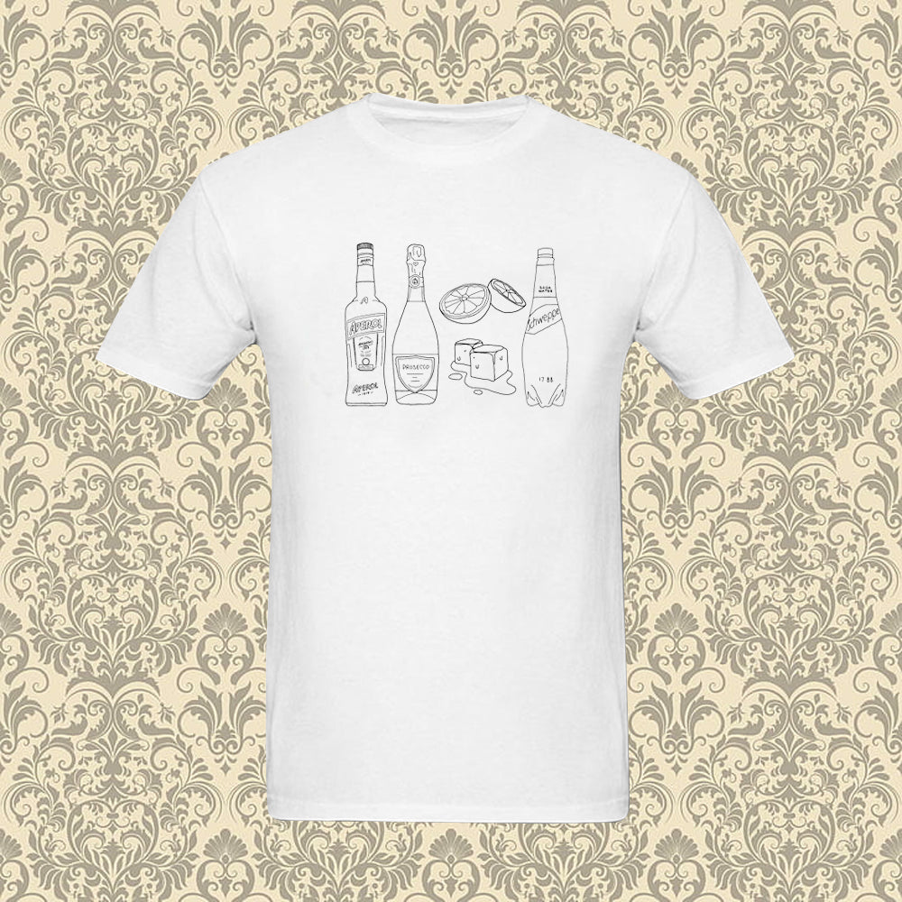 Aperol Spritz bottle T Shirt adm Hoodie, Sweatshirt | PureTeeCo.com