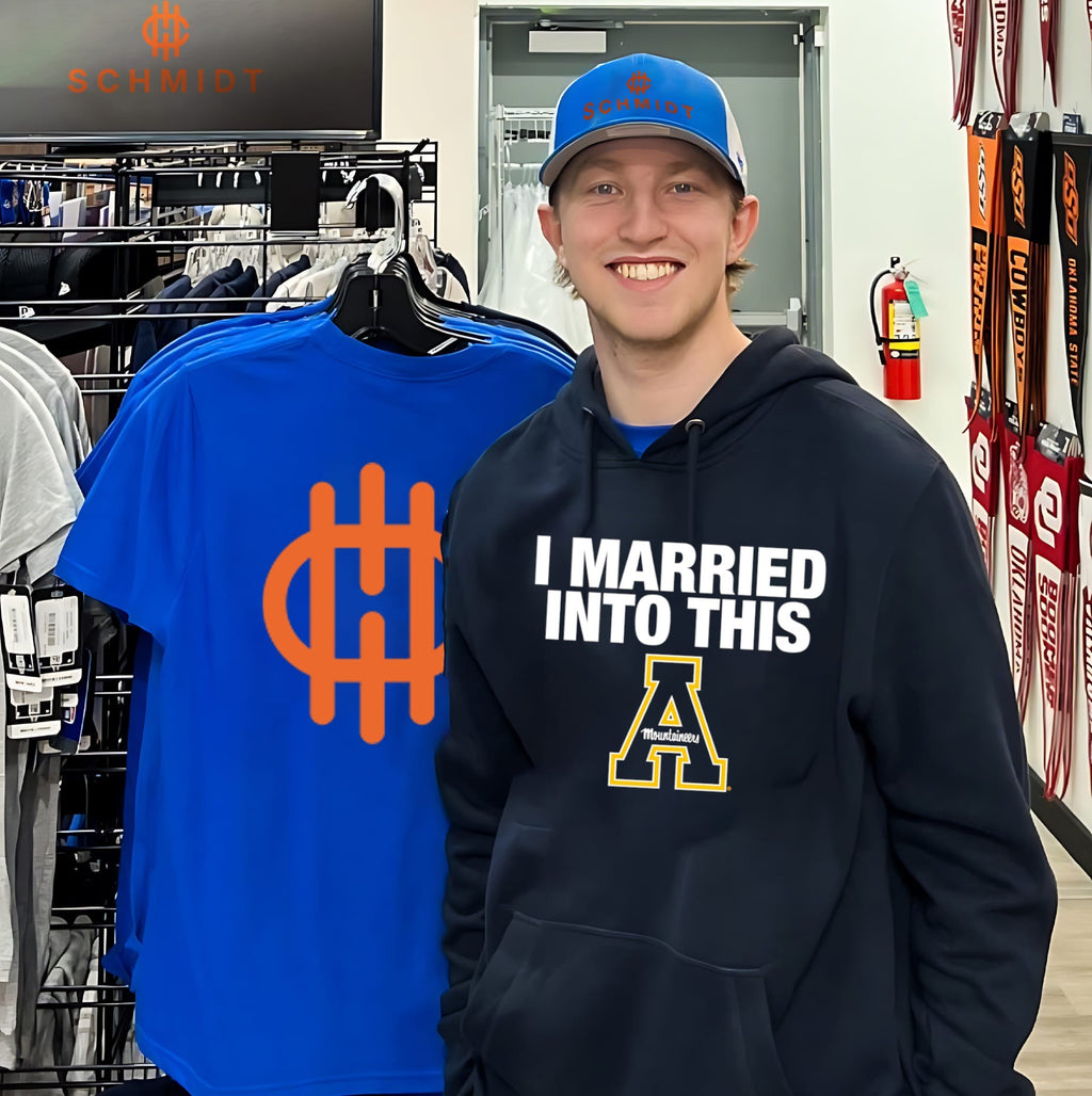 Appalachian State Mountaineers I Married Into This shirt