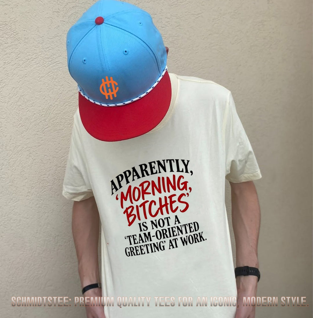 Apparently Morning Bitches Is Not a Team-Oriented Greeting at Work shirt