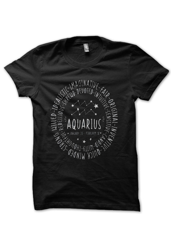 Aquarius T-Shirt Style018 Hoodie, Sweatshirt | PureTeeCo.com