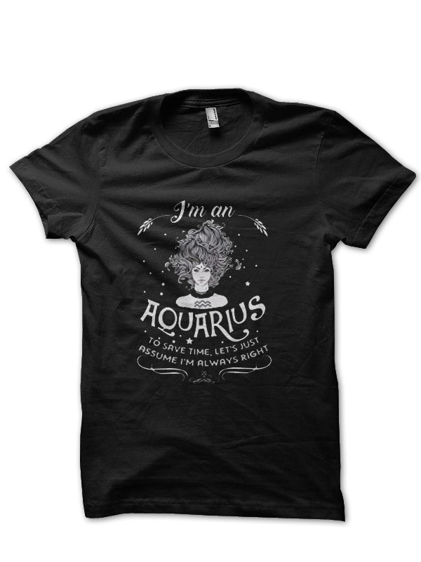 Aquarius T-Shirt Style017 Hoodie, Sweatshirt | PureTeeCo.com