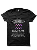 Aquarius T-Shirt Style008 Hoodie, Sweatshirt | PureTeeCo.com