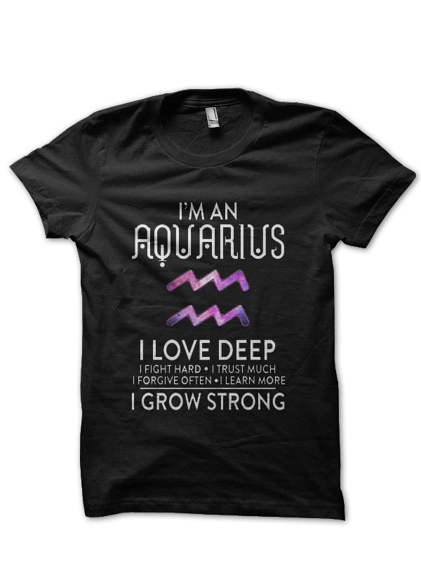 Aquarius T-Shirt Style008 Hoodie, Sweatshirt | PureTeeCo.com