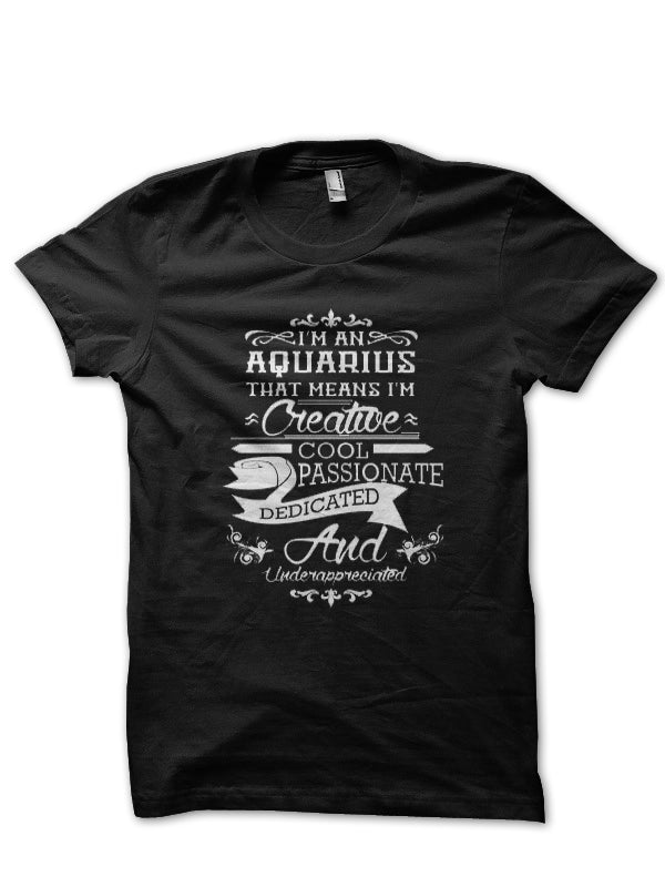 Aquarius T-Shirt Style012 Hoodie, Sweatshirt | PureTeeCo.com
