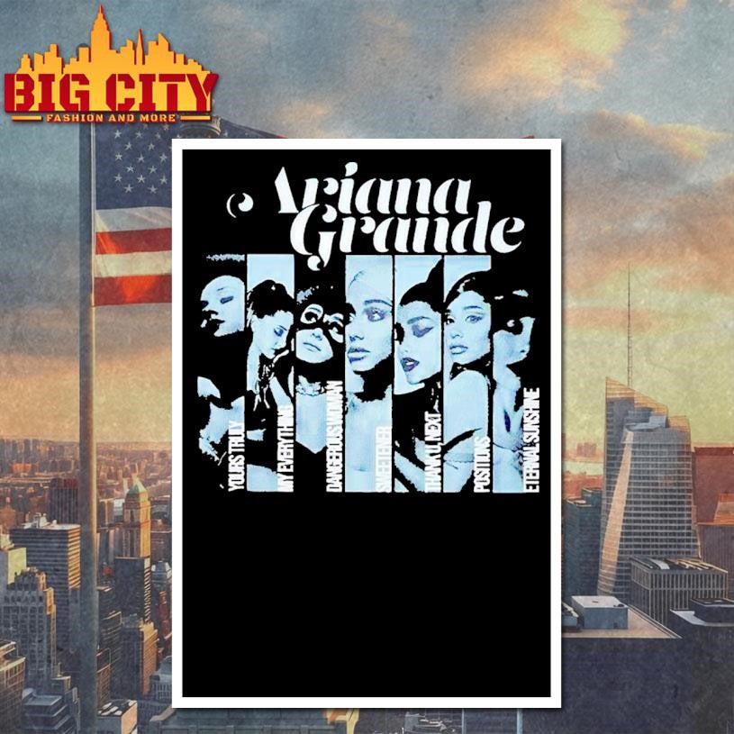 Ariana Grande Albums Music Shirt