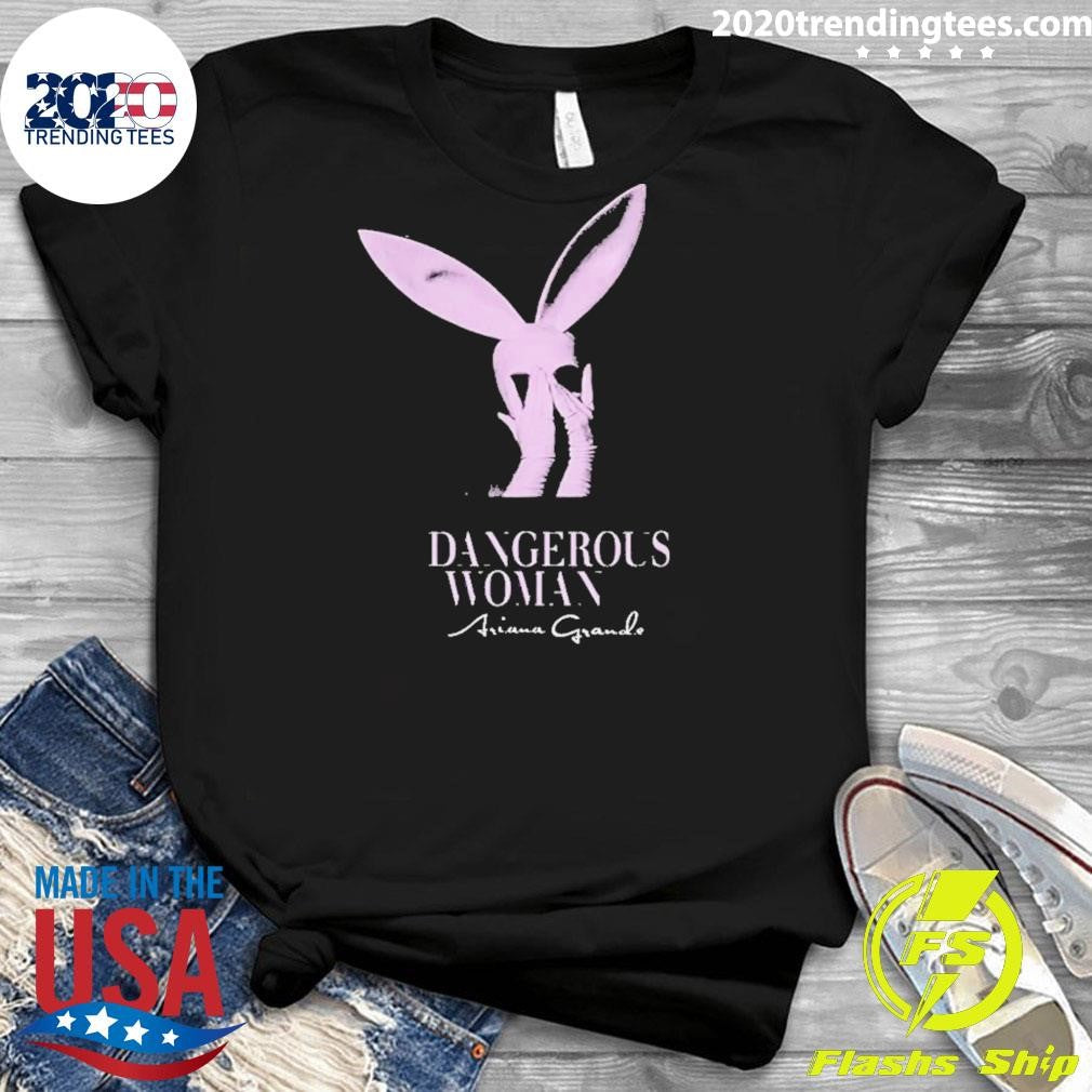 Ariana Grande Merch New Song Dangerous Woman 10 Logo Shirt