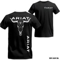 Ariat T-Shirt  Strong and stylish design featuring a bull skull, perfect for outdoor enthusiasts, offering superior...