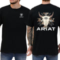 Ariat T-Shirt  Tribal Skull Design for Bold Style Hoodie, Sweatshirt | PureTeeCo.com